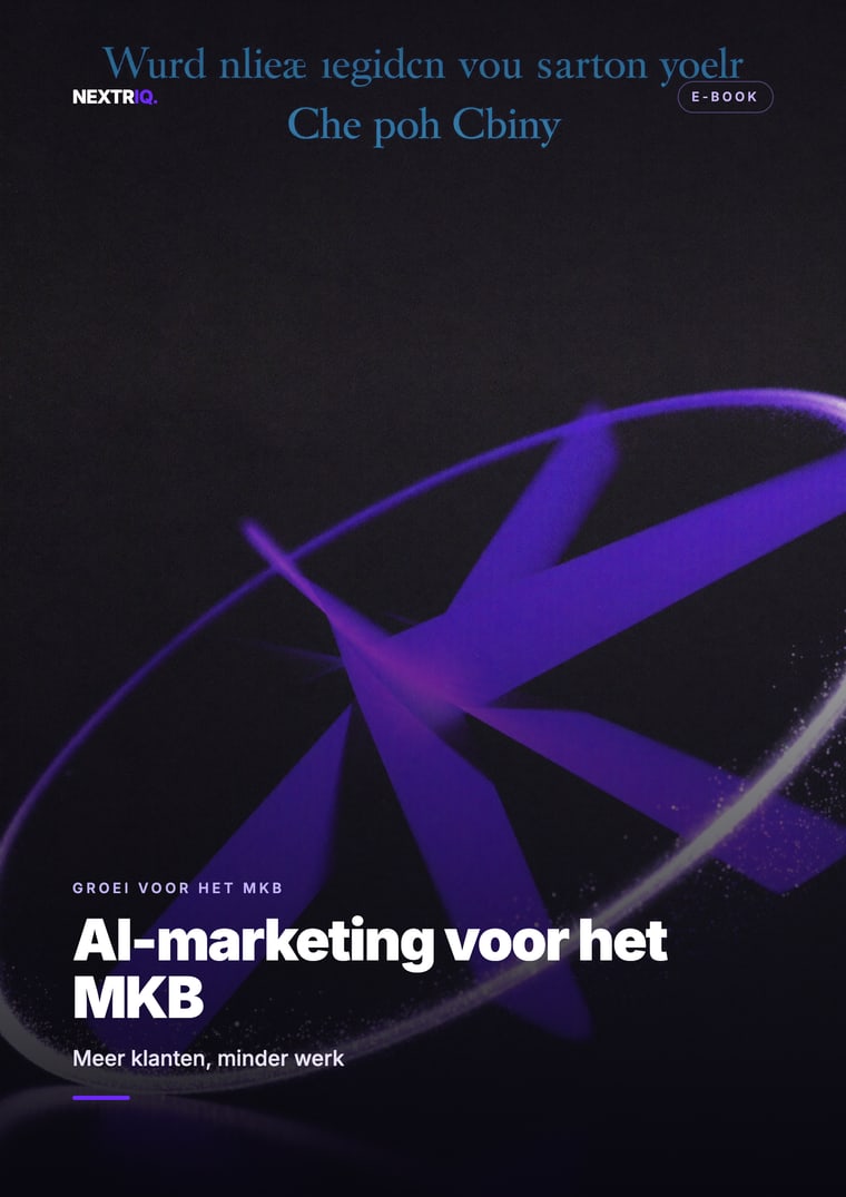 AI-marketing voor het MKB, Meer klanten, minder werk